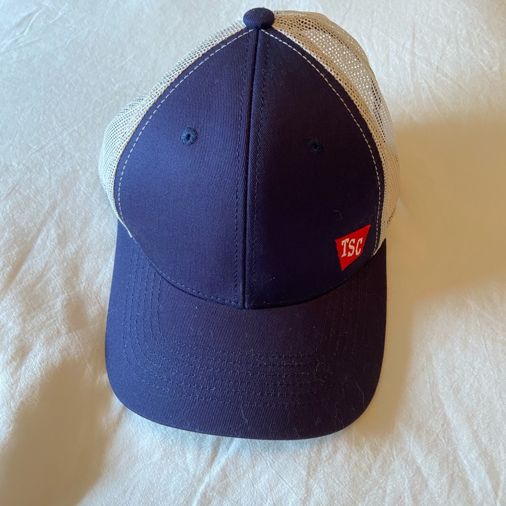 TSC Navy and Beige Trucker Hat